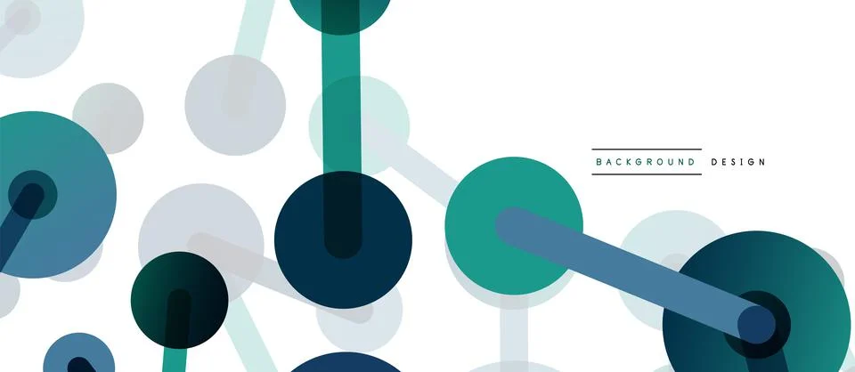 Network concept abstract background. Dots connection. Big data idea. Business 스톡 일러스트