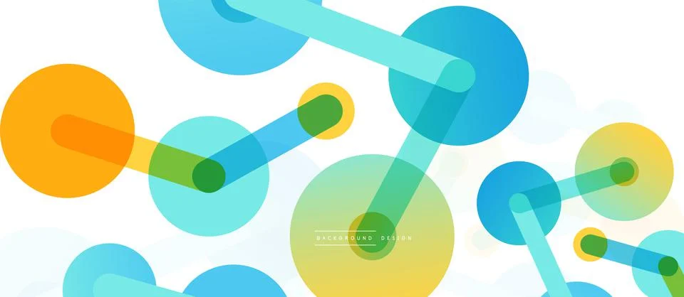 Network concept abstract background. Dots connection. Big data idea. Business 스톡 일러스트