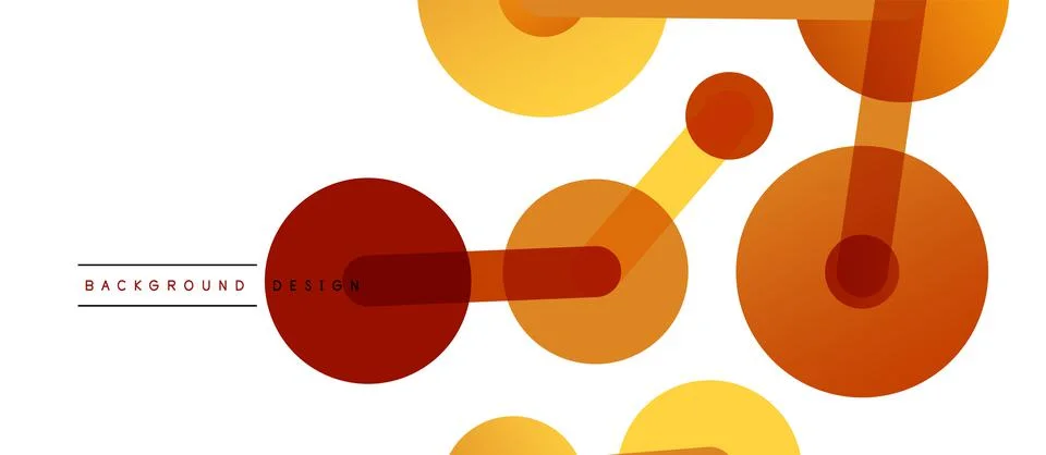 Network concept abstract background. Dots connection. Big data idea. Business Illustrazione stock