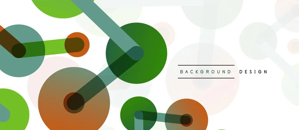 Network concept abstract background. Dots connection. Big data idea. Business Stock Illustration