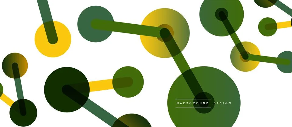 Network concept abstract background. Dots connection. Big data idea. Business Stock Illustration