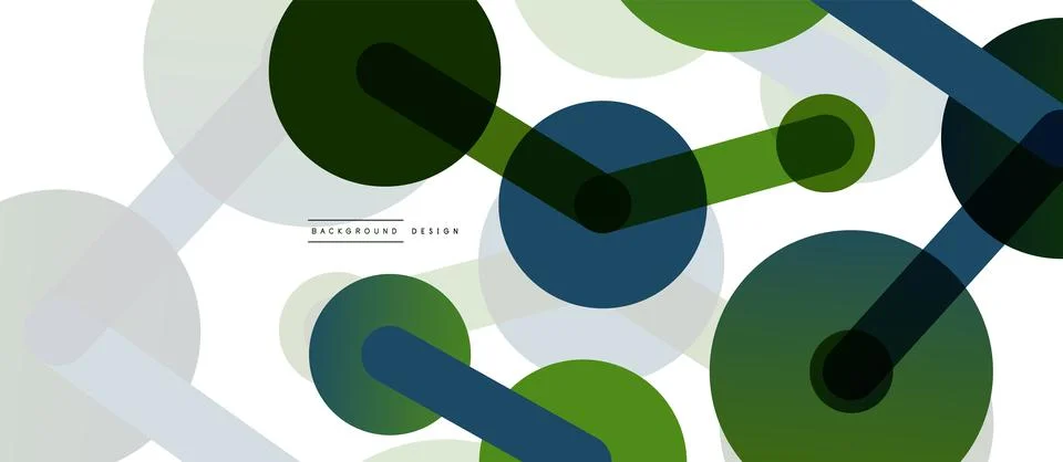 Network concept abstract background. Dots connection. Big data idea. Business Stock Illustration