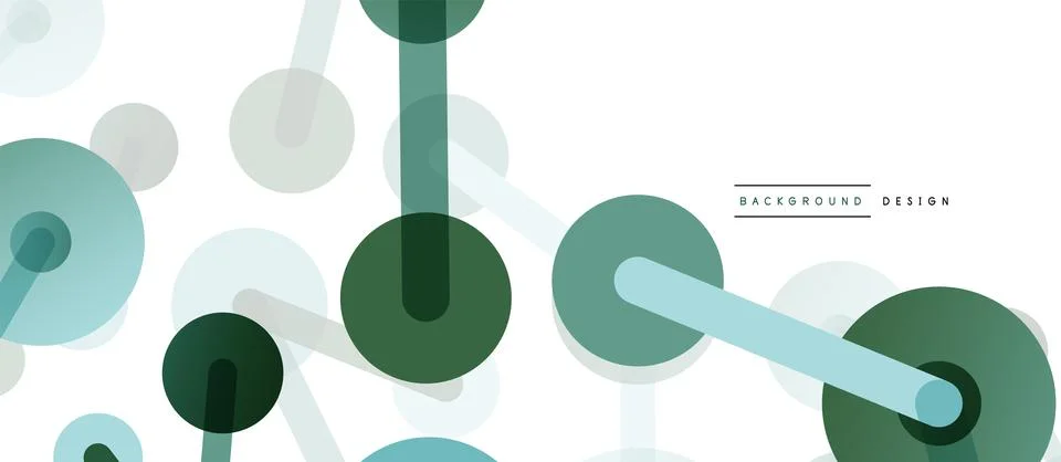 Network concept abstract background. Dots connection. Big data idea. Business Stock Illustration