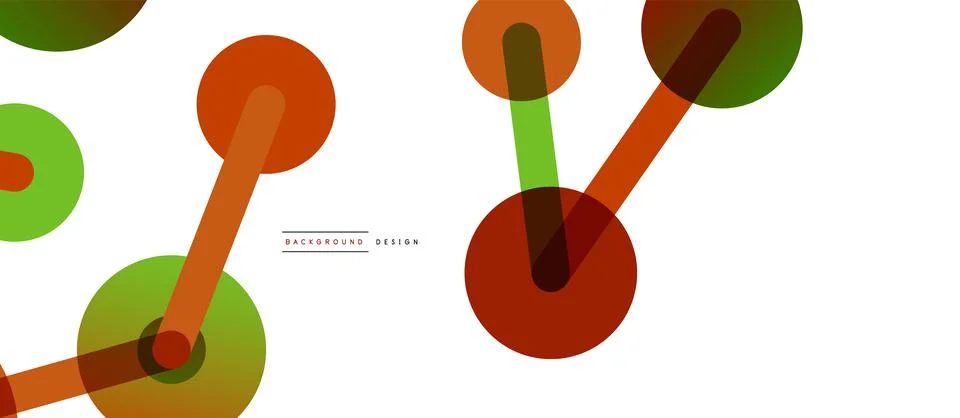 Network concept abstract background. Dots connection. Big data idea. Business Stock Illustration