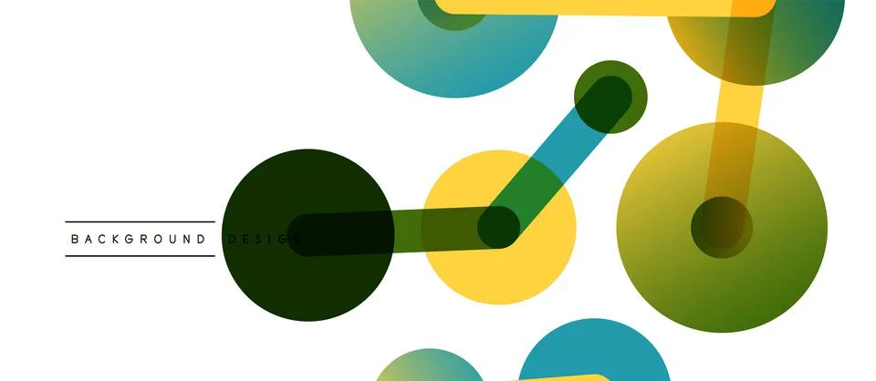 Network concept abstract background. Dots connection. Big data idea. Business Stock Illustration