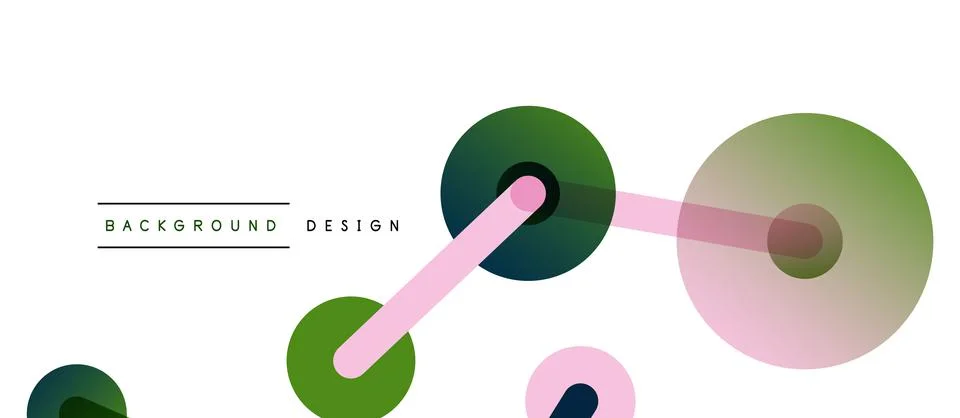 Network concept abstract background. Dots connection. Big data idea. Business Illustrazione stock