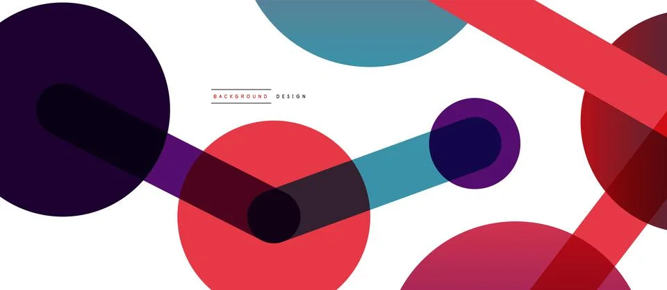 Network concept abstract background. Dots connection. Big data idea. Business Illustrazione stock