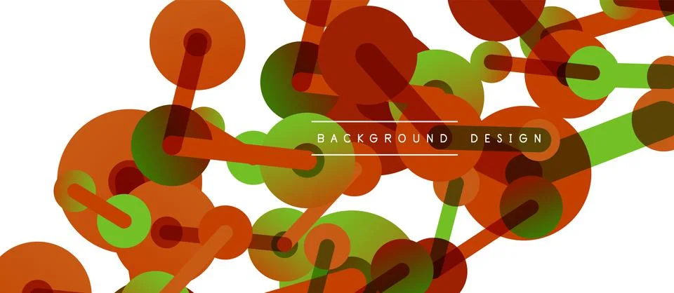 Network concept abstract background. Dots connection. Big data idea. Business Stock Illustration