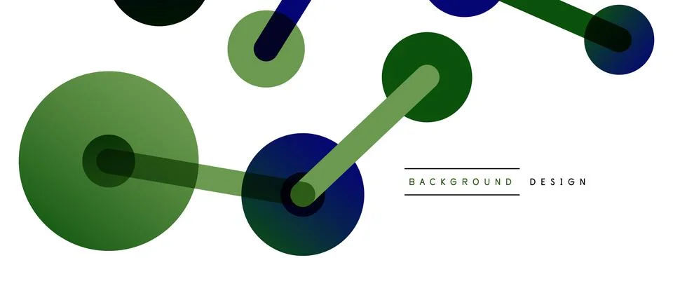 Network concept abstract background. Dots connection. Big data idea. Business Illustrazione stock