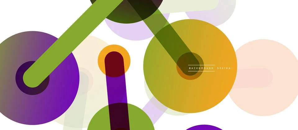 Network concept abstract background. Dots connection. Big data idea. Business Stock Illustration