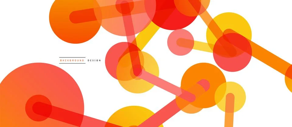 Network concept abstract background. Dots connection. Big data idea. Business Illustrazione stock