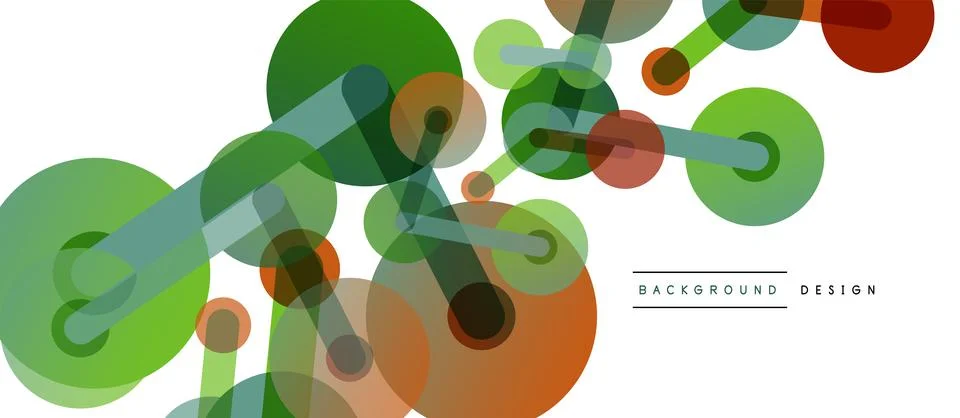 Network concept abstract background. Dots connection. Big data idea. Business Stock Illustration