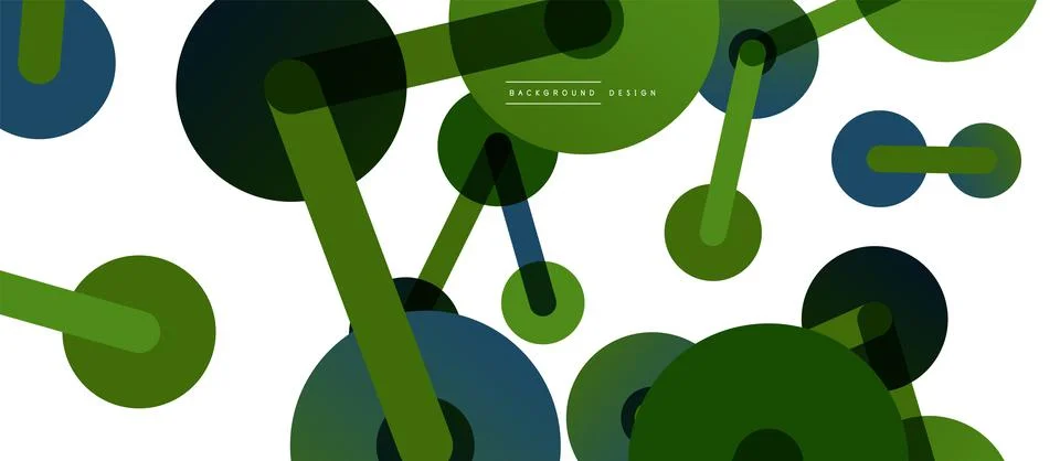 Network concept abstract background. Dots connection. Big data idea. Business Stock Illustration