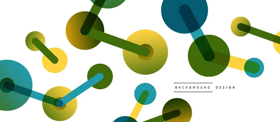 Network concept abstract background. Dots connection. Big data idea. Business イラスト素材