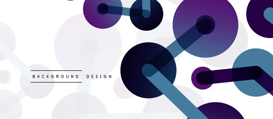 Network concept abstract background. Dots connection. Big data idea. Business イラスト素材