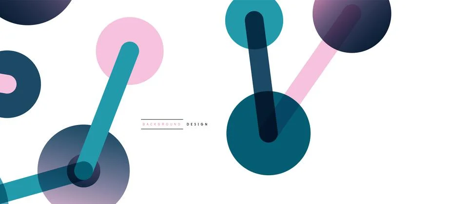 Network concept abstract background. Dots connection. Big data idea. Business イラスト素材