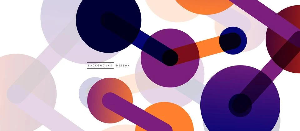 Network concept abstract background. Dots connection. Big data idea. Business Stock Illustration