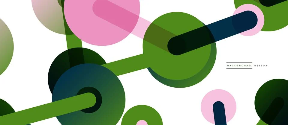 Network concept abstract background. Dots connection. Big data idea. Business Illustrazione stock