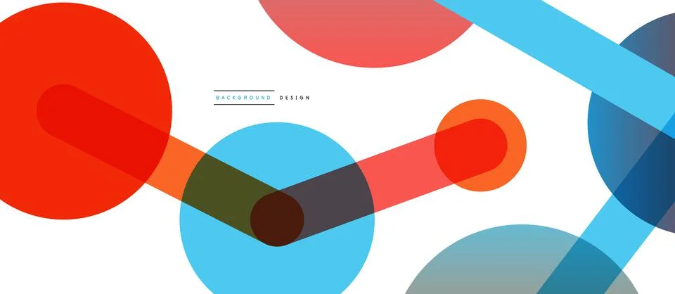 Network concept abstract background. Dots connection. Big data idea. Business Stock Illustration