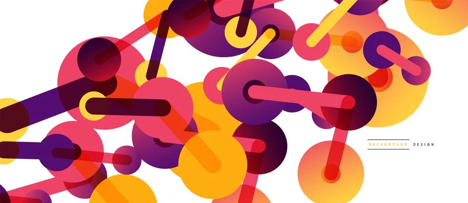 Network concept abstract background. Dots connection. Big data idea. Business イラスト素材