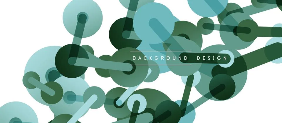 Network concept abstract background. Dots connection. Big data idea. Business Stock Illustration