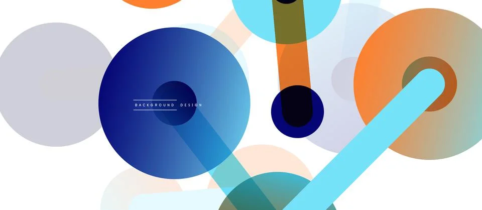 Network concept abstract background. Dots connection. Big data idea. Business Stock Illustration