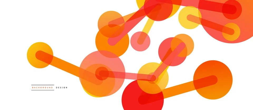 Network concept abstract background. Dots connection. Big data idea. Business Illustrazione stock