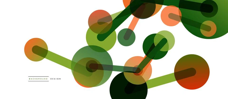 Network concept abstract background. Dots connection. Big data idea. Business Illustrazione stock