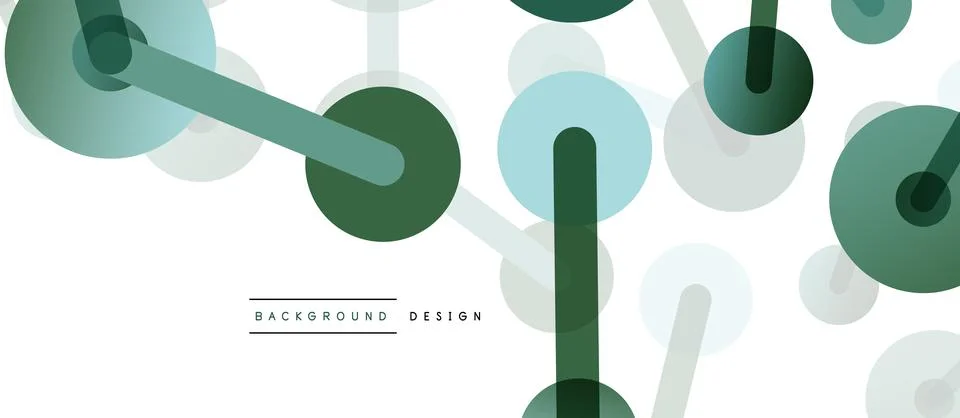 Network concept abstract background. Dots connection. Big data idea. Business Stock Illustration