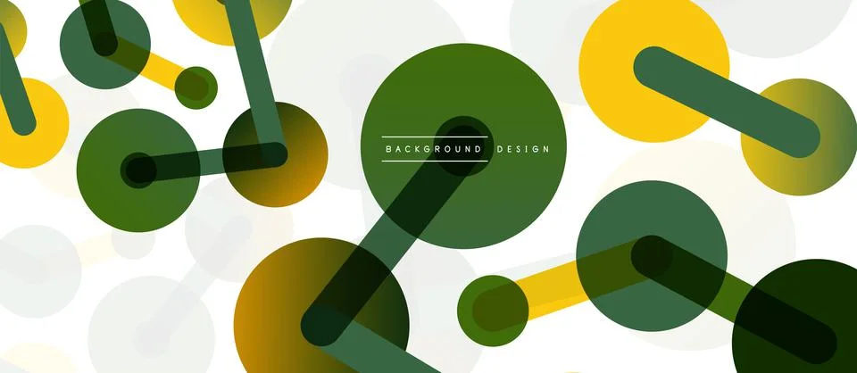 Network concept abstract background. Dots connection. Big data idea. Business Stock Illustration