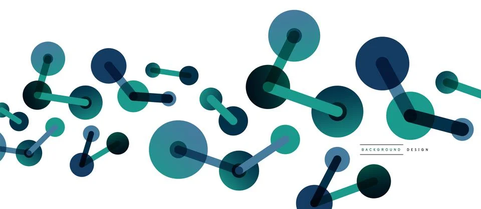 Network concept abstract background. Dots connection. Big data idea. Business イラスト素材