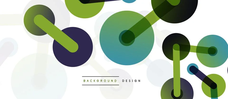 Network concept abstract background. Dots connection. Big data idea. Business 스톡 일러스트