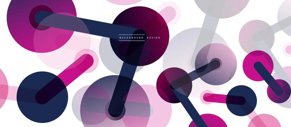 Network concept abstract background. Dots connection. Big data idea. Business イラスト素材