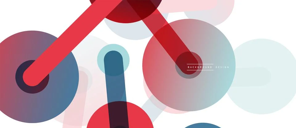 Network concept abstract background. Dots connection. Big data idea. Business Stock Illustration