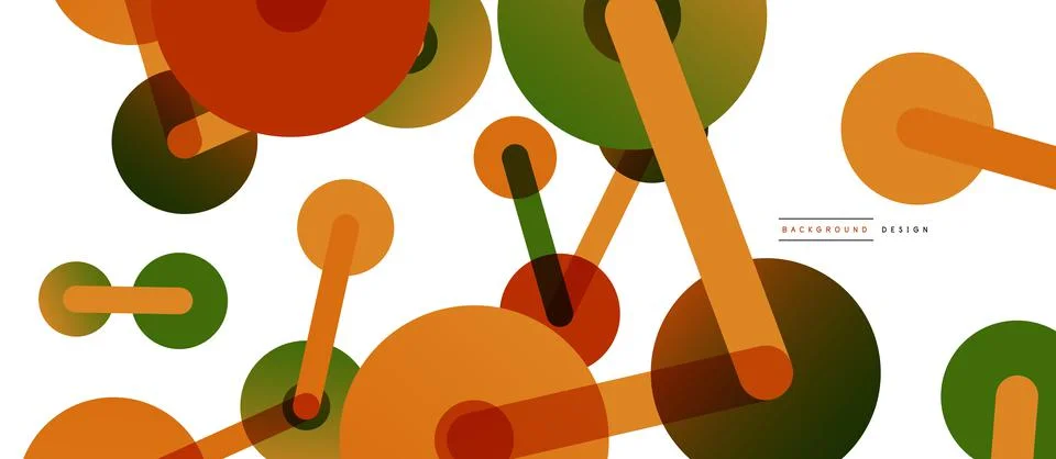 Network concept abstract background. Dots connection. Big data idea. Business Illustrazione stock