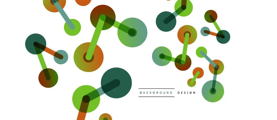 Network concept abstract background. Dots connection. Big data idea. Business 스톡 일러스트