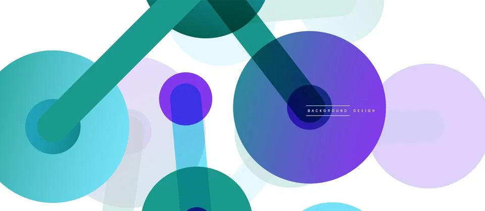 Network concept abstract background. Dots connection. Big data idea. Business Stock Illustration