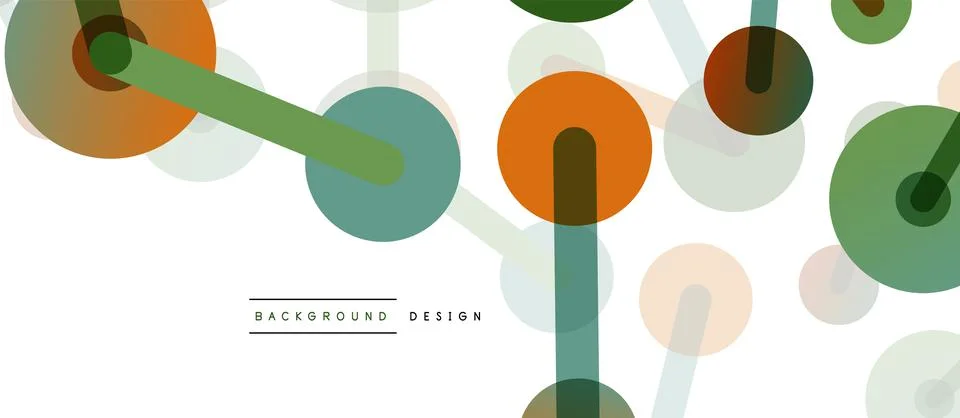 Network concept abstract background. Dots connection. Big data idea. Business 스톡 일러스트