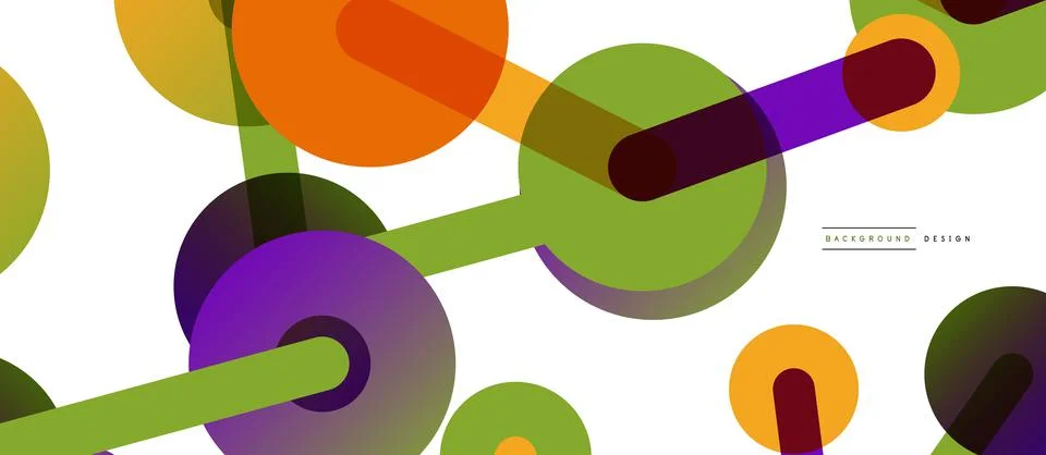 Network concept abstract background. Dots connection. Big data idea. Business Stock Illustration