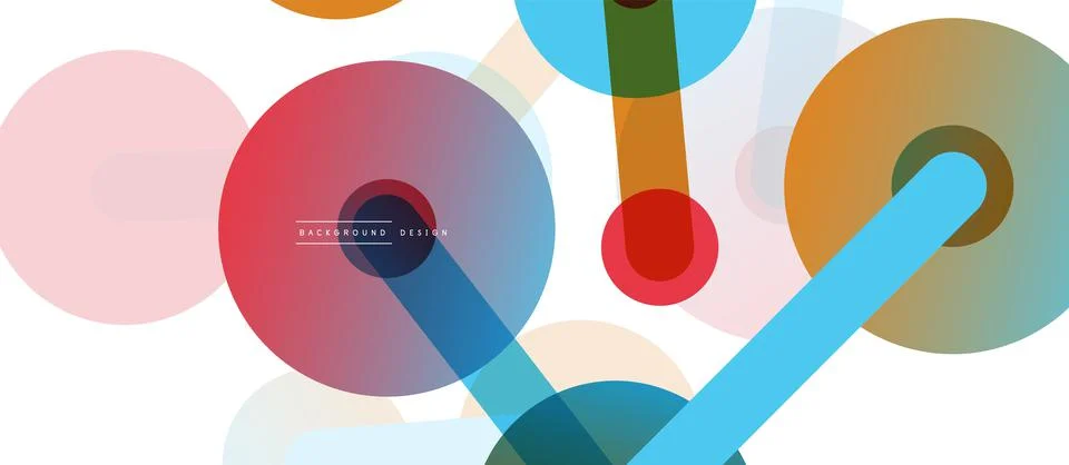 Network concept abstract background. Dots connection. Big data idea. Business Stock Illustration