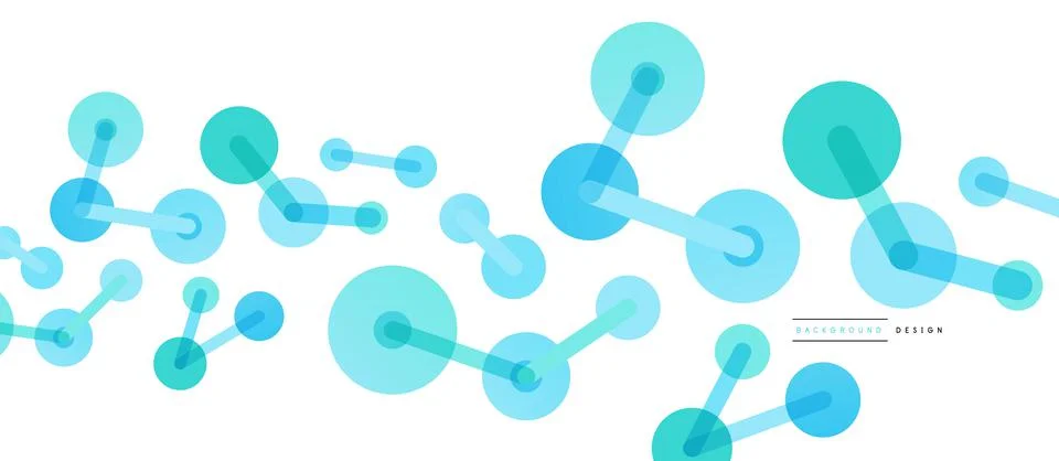 Network concept abstract background. Dots connection. Big data idea. Business 스톡 일러스트