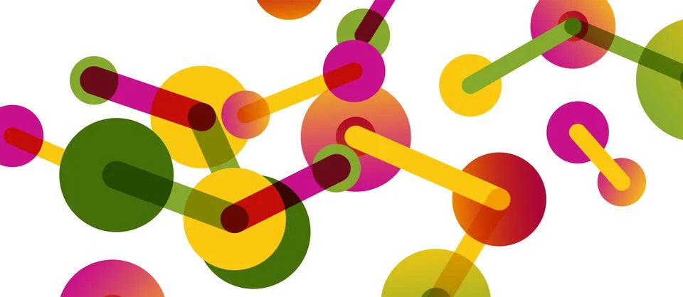 Network concept abstract background. Dots connection. Big data idea. Business イラスト素材