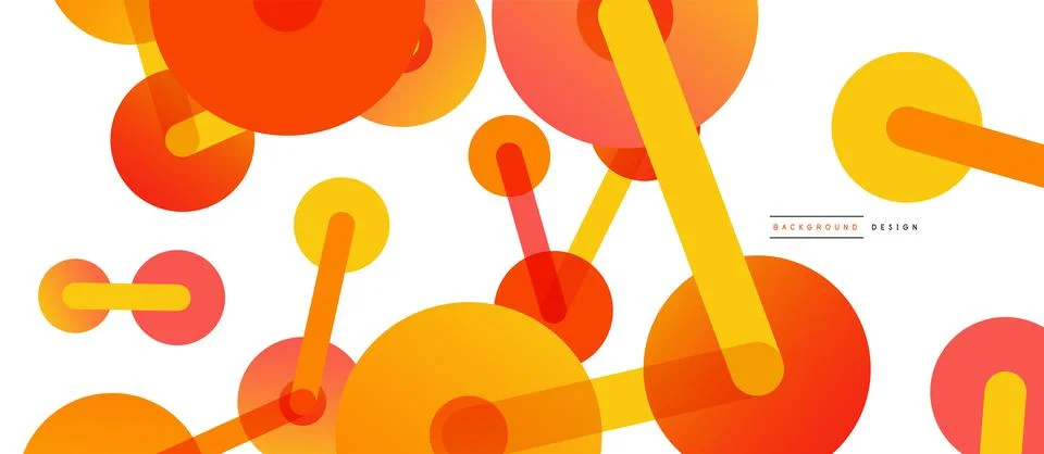 Network concept abstract background. Dots connection. Big data idea. Business Illustrazione stock