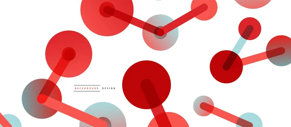 Network concept abstract background. Dots connection. Big data idea. Business 스톡 일러스트