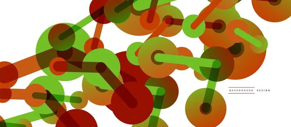 Network concept abstract background. Dots connection. Big data idea. Business 스톡 일러스트