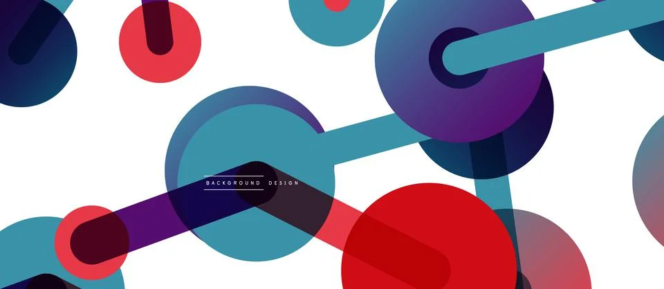 Network concept abstract background. Dots connection. Big data idea. Business Stock Illustration