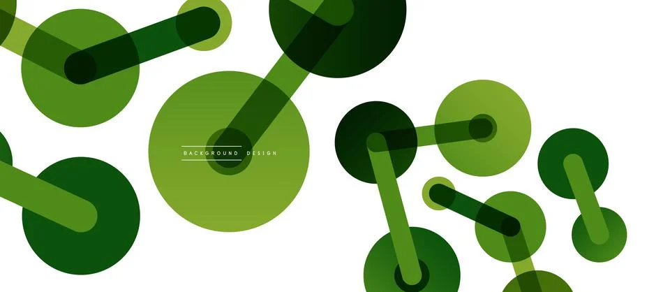 Network concept abstract background. Dots connection. Big data idea. Business Stock Illustration