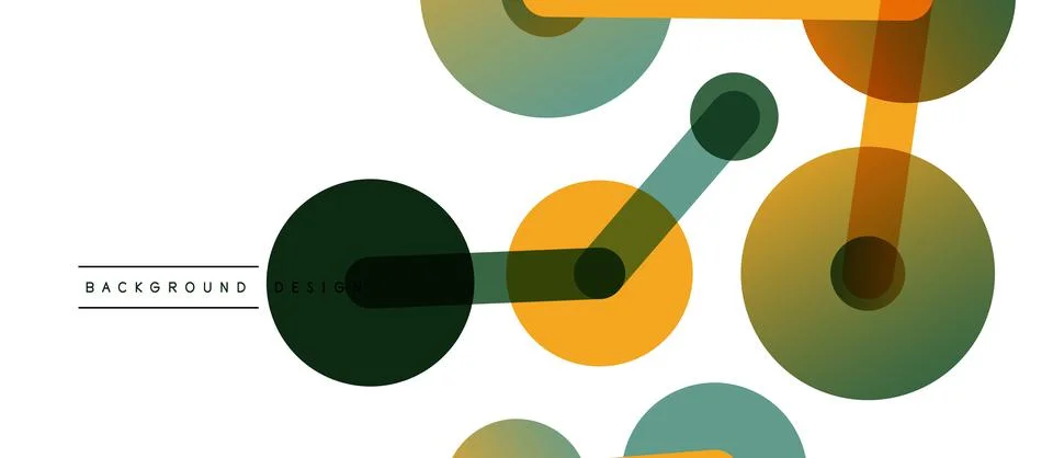 Network concept abstract background. Dots connection. Big data idea. Business Stock Illustration