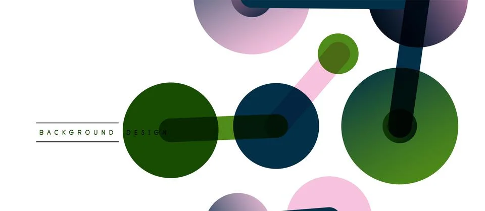 Network concept abstract background. Dots connection. Big data idea. Business Stock Illustration