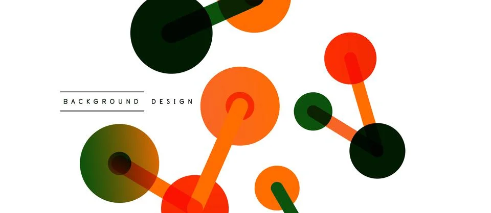 Network concept abstract background. Dots connection. Big data idea. Business Illustrazione stock